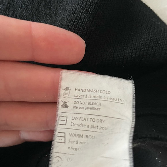 🖤VINCE🖤 Black Wool Mixed Media Dress - Picture 9 of 11